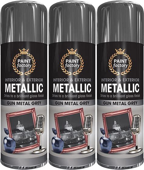 gunmetal grey aerosol paint